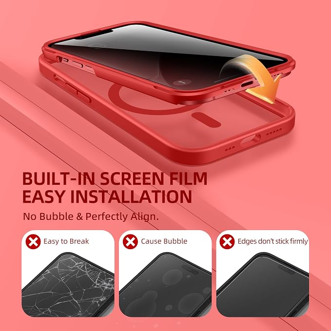 BERFY Magnetic for iPhone 14 Case, Compatible - Image 5