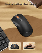 ProtoArc Mechanical Keyboard and Mouse, KM310 Wireless Rechargeable Aluminum - Image 6
