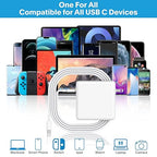 Mac Book Pro Charger - 118W USB C Fast Charger Power Adapter Compatible - Image 5