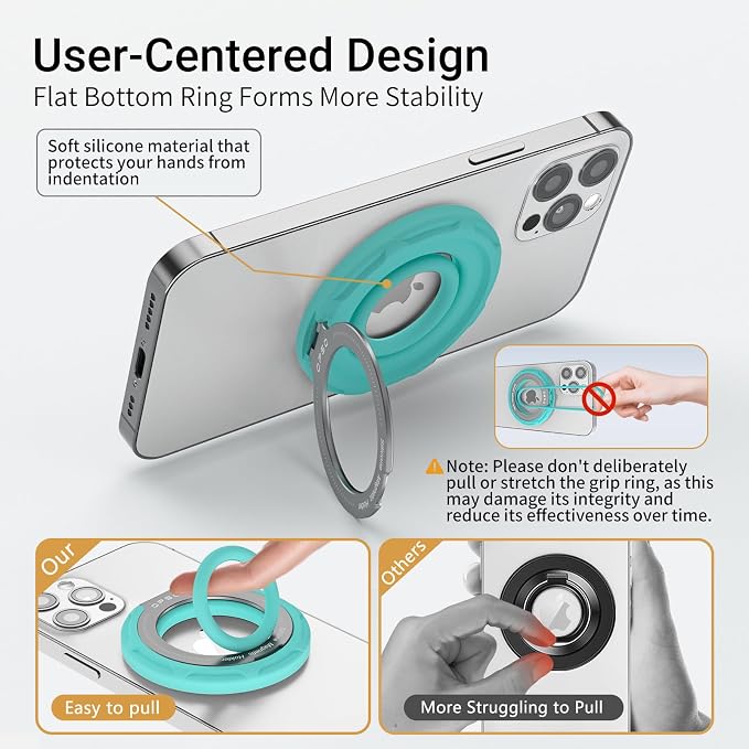 OPSO Magnetic Phone Ring Holder - Image 4