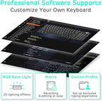 RK ROYAL KLUDGE RK96 RGB Limited Ed, 90% 96 Keys Wireless Triple Mode - Image 7