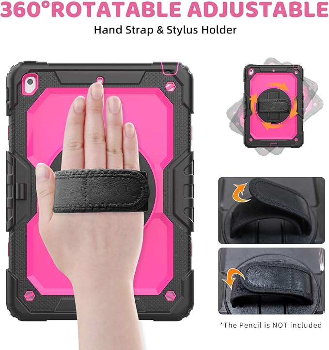 BLOSOMEET Case for iPad 9th Generation 2021 10.2 Inch - Image 3
