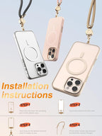 Phone Lanyard Crossbody【Upgraded Quick-Release Magnetic Buckle】 3 Tabs - Image 7