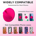 Magnetic Phone Ring Grip Holder, Silicone Finger Loop Grip, Compatible - Image 7