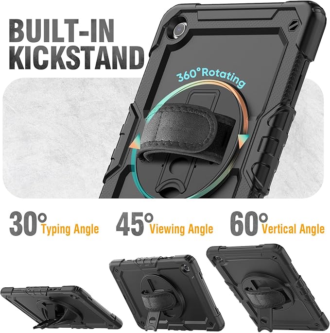 HXCASEAC Case for Samsung Galaxy Tab A9+ Plus 11 Inch, Protective - Image 4
