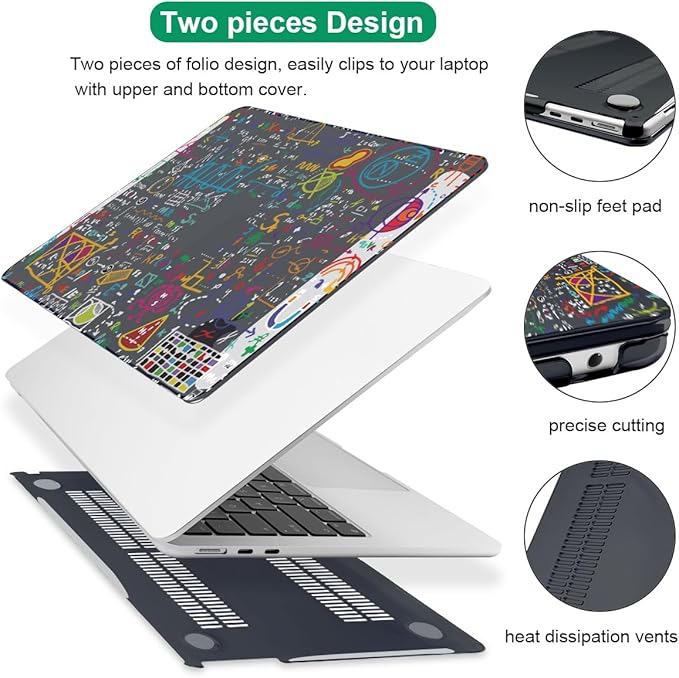 Compatible with M4 MacBook Air 13.6 inch Case 2025 2024 2023 2022 A3240 A3113 - Image 3