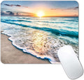 Beach Sunset Mouse Pad, Cute Mouse pad, Custom Small Mouse Pads by CANFLASHION