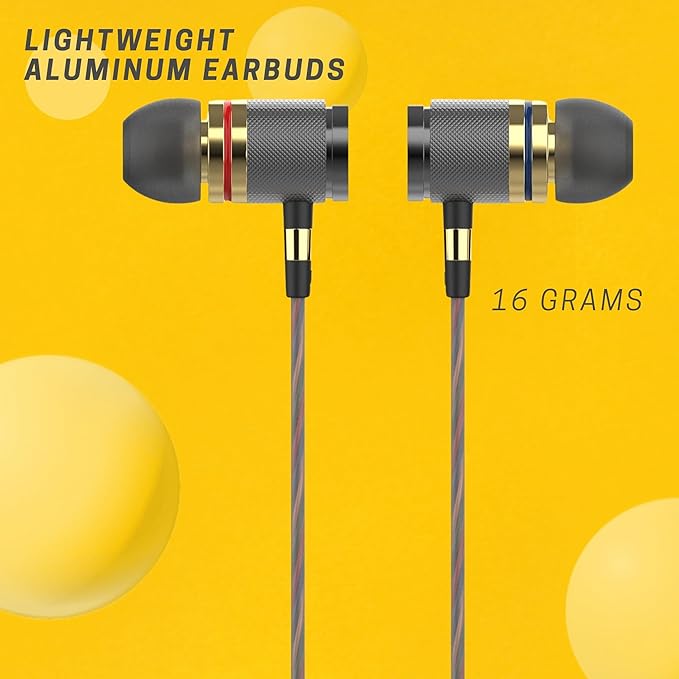 Betron YSM1000 Earphones in Ear Headphones Wired 3.5mm Jack Tangle-Free Cable - Image 7