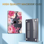 CISSOOK Gorgeous Floral Case for MacBook Pro 14 Inch 2024 2023 2021 Release M4 - Image 4