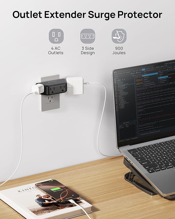 TROND Multi Plug Outlet Extender - Image 2