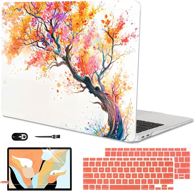Compatible with MacBook Air 13 inch Case M1 A2337 A2179 A1932 2021 2020 2019 by LCMOCICO