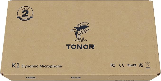 TONOR K1 Vocal Microphone for Singing, Dynamic Handheld Wired Karaoke Mic - Image 7