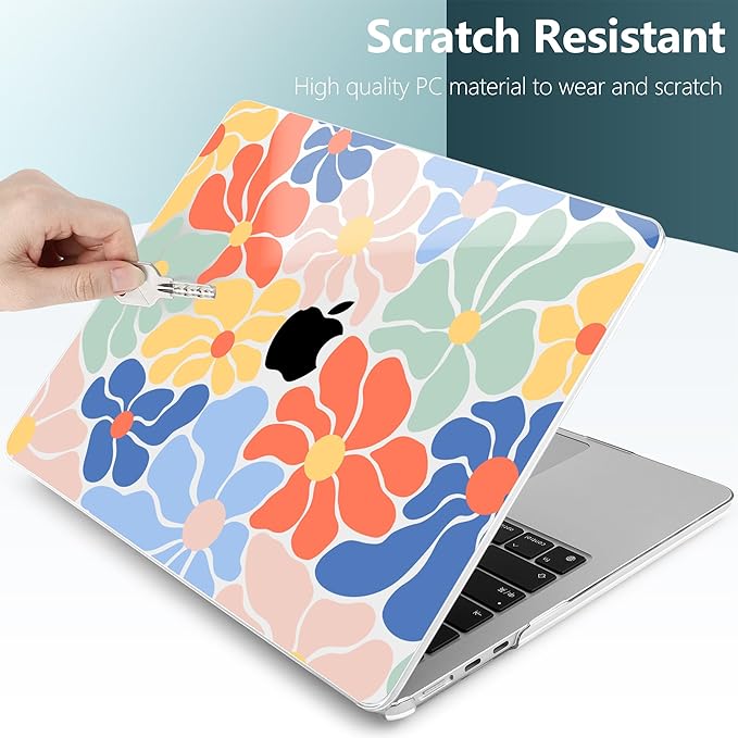 TWOLSKOO Compatible with M4 MacBook Air 15 inch Case 2025-2023 Released Model - Image 4