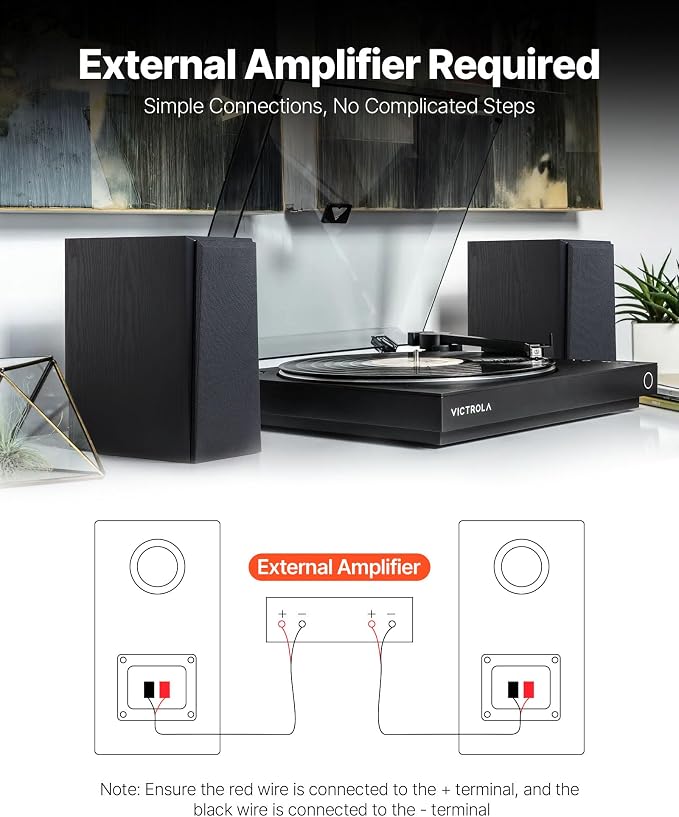 VEVOR Passive Bookshelf Speaker, Book Shelf Stereo Speakers - Image 6