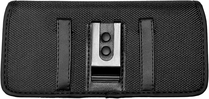 Nylon Cellphone Holster for iPhone 12/13/14/15 Pro, Cricket Debut, Calypso 1/2 - Image 7