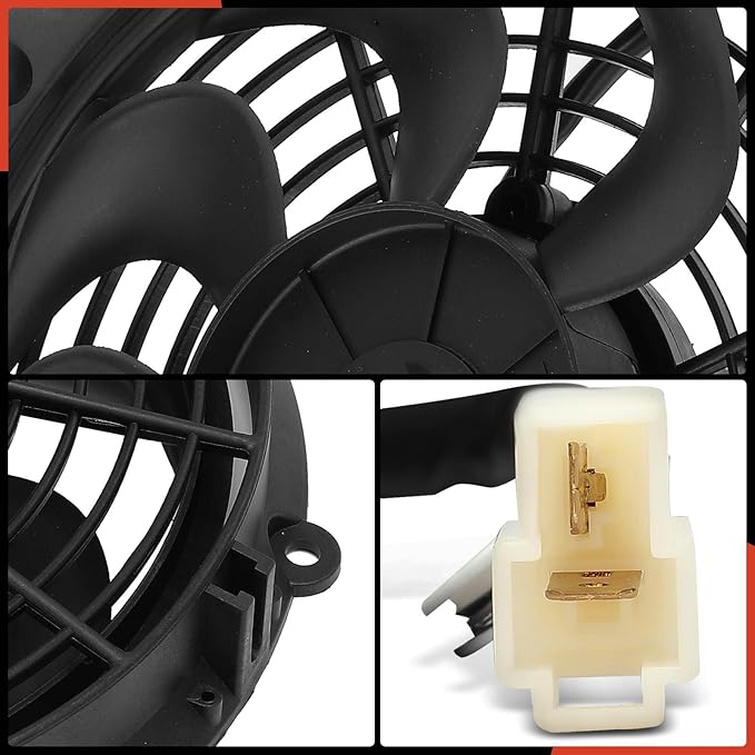 A-Premium 10'' 10 inch Universal Slim Fan Electric Radiator Cooling Fan Assembly - Image 8