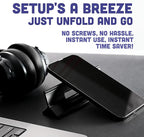 Steepy Portable Laptop Stand for Desk – Adjustable Height, & Portable Laptop - Image 5