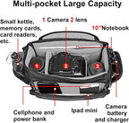 CADeN Camera Bag Case Shoulder Messenger Bag - Image 3