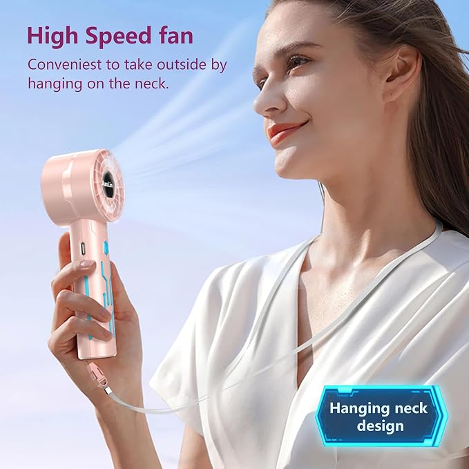2pcs Portable Handheld Turbo Fan - Image 6