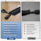 Floor Cord Cover for Wires on Floor Self Adhesive Cord Hider Floor Cable - Image 3