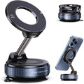 Vacuum Magnetic Suction Phone Holder, Foldable and Retractable Hands-Free by Unknown