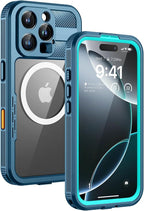 Lanhiem Magnetic for iPhone 16 Pro Max Case, IP68 Waterproof Dustproof Case by LanhiemHome
