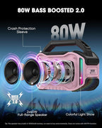 Speakers Bluetooth Wireless: 80W Loud Speaker - Image 2