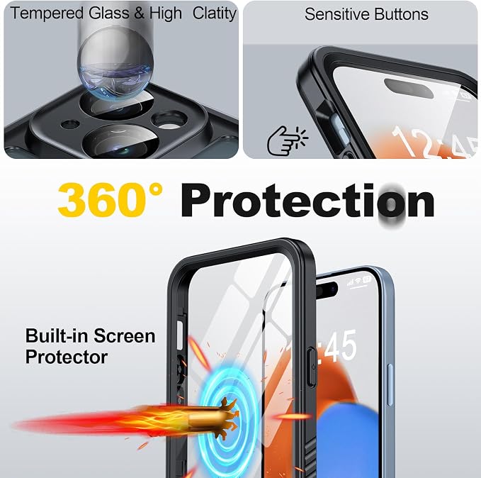 for iPhone 15 Plus Case Waterproof - Image 7