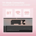 KEEBMONKEY WOBKEY Rainy 75 CNC Aluminum HMX/JWK/Cocoa Switches Triple-Mode - Image 5