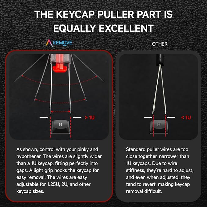 KEMOVE P10 2-in-1 Switch Puller Keycap Puller - Image 4