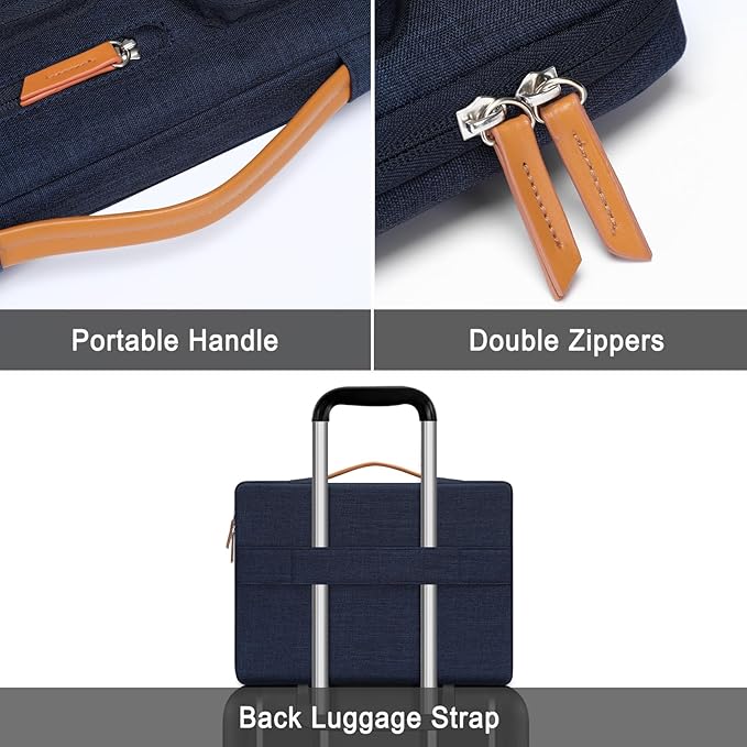 MOSISO 360 Protective Laptop Case 13.3 inch, 13-13.3 inch Laptop Sleeve - Image 4