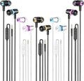 Rayleigh Wired Earbuds 5 Pack, Earbuds Headphones by Rayleigh