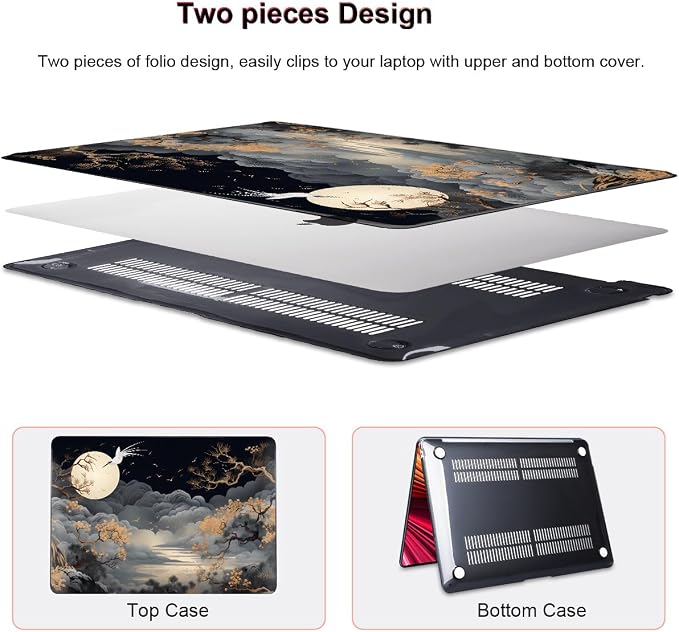 for MacBook Air 13 inch Case 2021 2020 2019 2018 Release A2337 M1 A2179 A1932 - Image 4