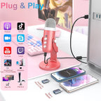 ZealSound Gaming USB Pink Microphone - Image 2