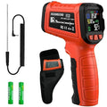Infrared Temperature Gun -58°F to 1796°F, Dual-Mode Thermometer Gun by MOONASCEND