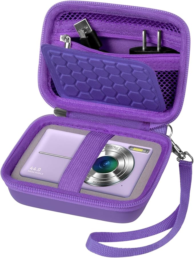 Carrying & Protective Case for Digital Camera, AbergBest 21 Mega Pixels 2.7" by COMECASE