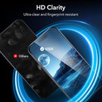 ESR 3 Pack for iPhone 15 Pro Screen Protector, Full Coverage Tempered Glass Film - Image 8