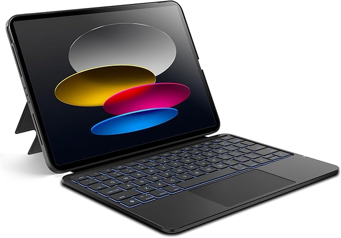 Detachable Keyboard Case for Apple iPad 11th Gen 2025 & iPad 10th Generation: by edaiser