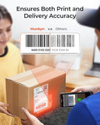 MUNBYN Bluetooth Thermal Label Printer RealWriter RW402B, 4x6 Shipping Label - Image 3