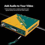 AVMATRIX SC7030 Multi-Signal Converter SDl/HDMl/DVI-I/VGA/CVBS/S-Video/YPbPr to - Image 2