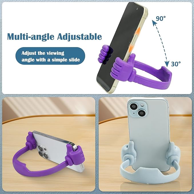 Honsky Thumbs-up Cell Phone Stand Holder, Tablet Stand Cradle - Image 4