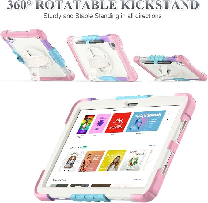 SEYMAC stock Tablet Case for Lenovo Tab M11 11 inch Drop-Proof Protection Cover - Image 4