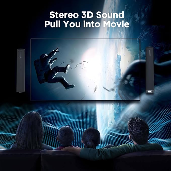 Sound Bar for Smart TV, 90W Soundbar - Image 3