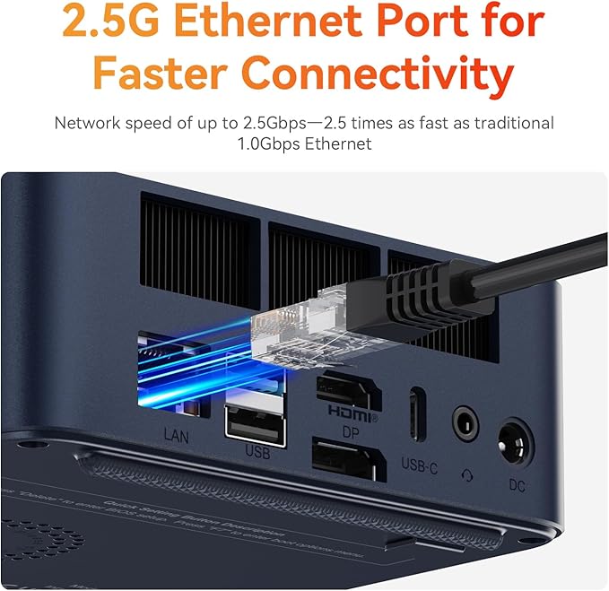 TRIGKRY Key R8 Mini PC, Ryzen 7 8745HS, 32GB DDR5 5600MHz 1TB PCIE4.0 SSD - Image 6