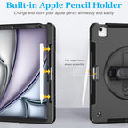 Case for iPad Air 13 Inch M3 2025 & M2 2024: Military Grade Cover for iPad Pro - Image 8