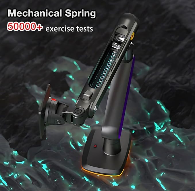 RGB Gaming Monitor-arm for Flat/Ultrawide/Curved Monitors 32 to 60 inch - Image 8