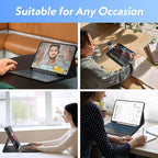 Keyboard Case for iPad Pro 12.9 Inch 2017/2015, 7 Color Backlit, Detachable - Image 6