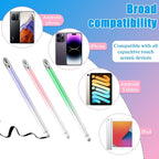 Bopomofo 3PCS Stylus Pen for Touchscreen, Stylus Pen for iPhone/iPad/Tablet - Image 6