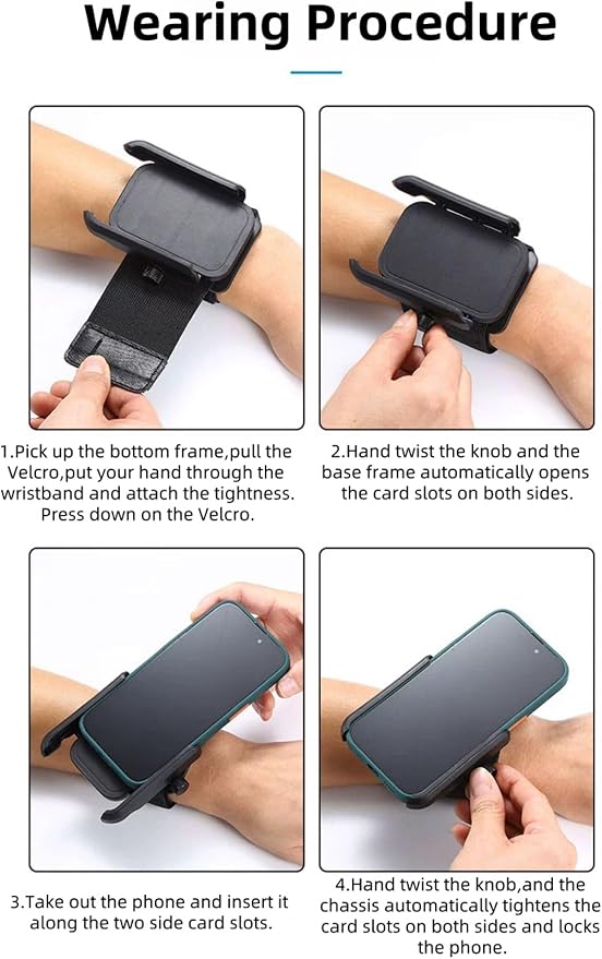 2-in-1 Wrist & Arm Phone Holder - Image 8