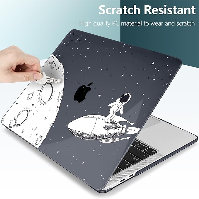 TWOLSKOO Compatible with MacBook Pro 13 inch Case 2023-2016 A2338 M2/M1 A2251 - Image 3